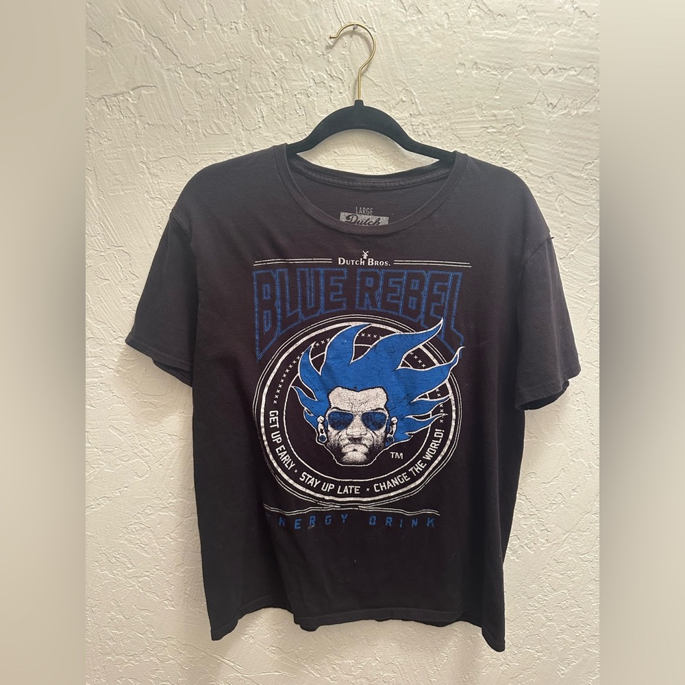 Vintage Dutch Bros Rebels T-shirt “Blue Rebel”